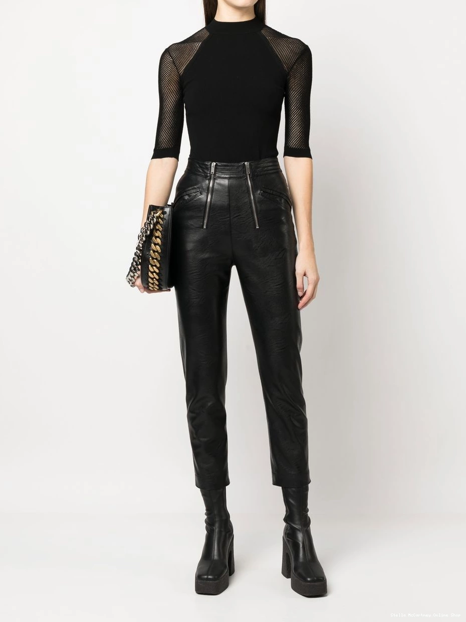 Affordable mesh top Stella knitted Women McCartney panelled 0408